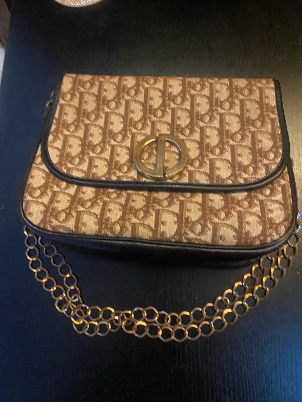 Christian Dior Vintage 23years old luxury shoulder bag. - Picture 8 of 11